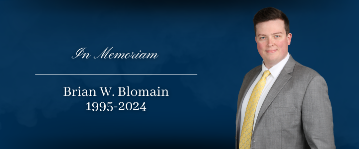 Brian Blomain In Memoriam 