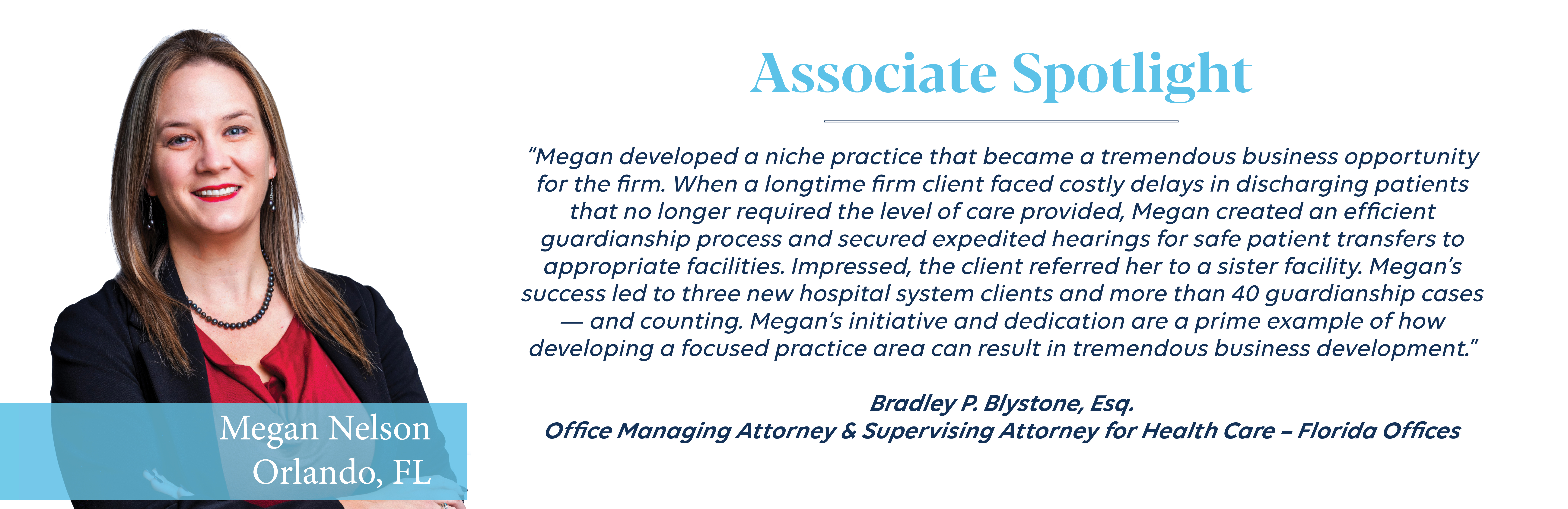 Megan Nelson_Associate Spotlight October 2025