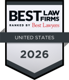 Best Law Firms 2026 badge