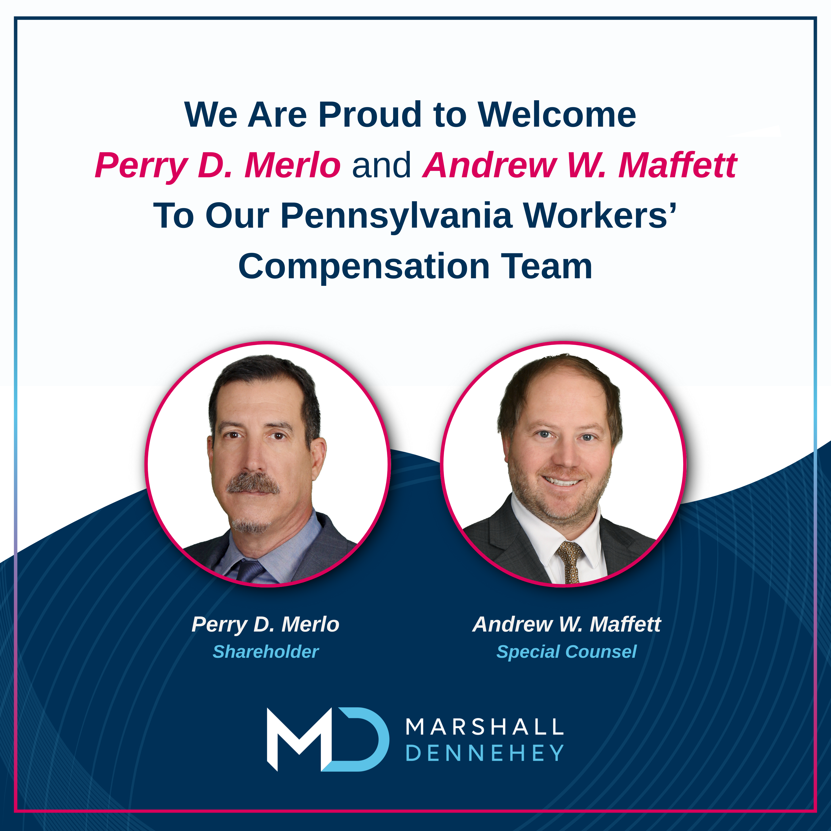 Welcome Perry and Andrew to Pennsylvania WC Team